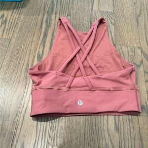 lululemon athletica Dusty Rose Sports Bra